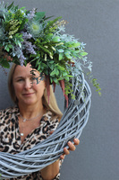 Tytania, wianek na drzwi