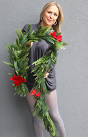 Natural Christmas Velvet, świąteczna girlanda dekoracyjna