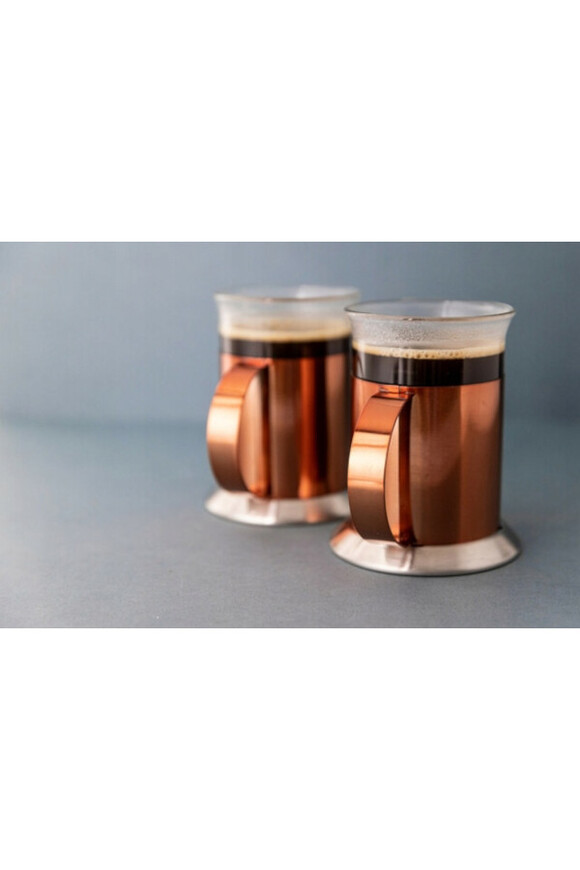 La Cafetière, kubek do kawy miedziany zestaw dwie sztuki
KitchenKraft