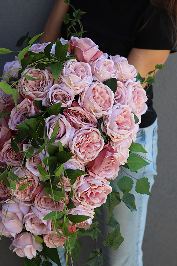 Pastelle Roses, wiązanka nagrobna