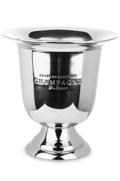 Champagne New, cooler / wiaderko na lód, wym.25.5x24x24cm