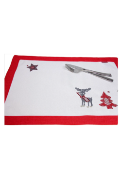 podkładka pod talerz Renifer, wym.35x50cm