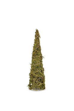 Christmas Natural, świąteczna figurka choinka LED stożek, wys.60cm