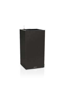 Canto Stone LED, podświetlana doniczka z nawadnianiem, grafitowy,wym.76x40cm