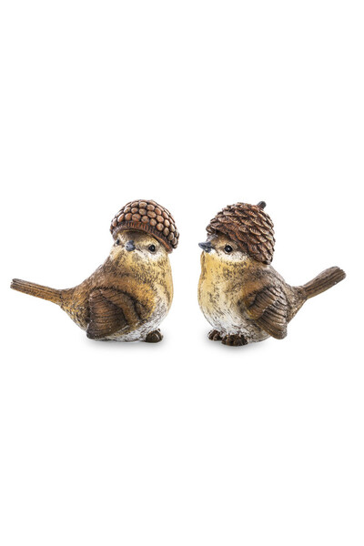 Jesienne Harce, figurka dekoracyjna ptaszek