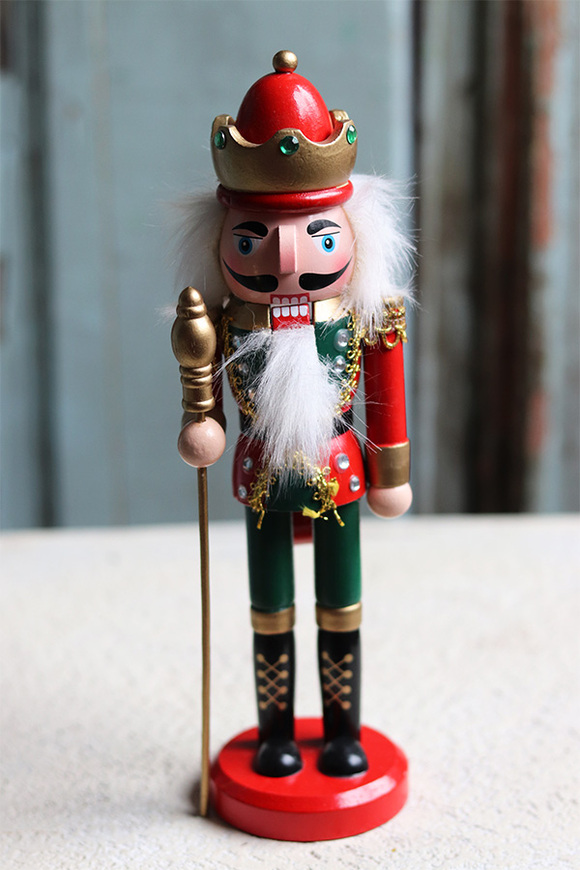 figurka bożonarodzeniowa dziadek do orzechów, Drosel D, wys.26cm