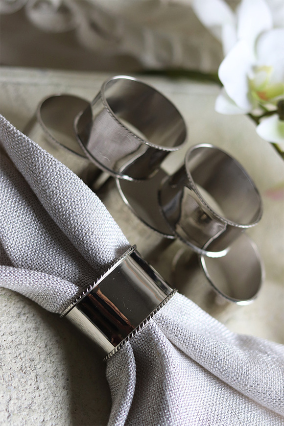 aluminiowe obrączki na serwetki, Premioso