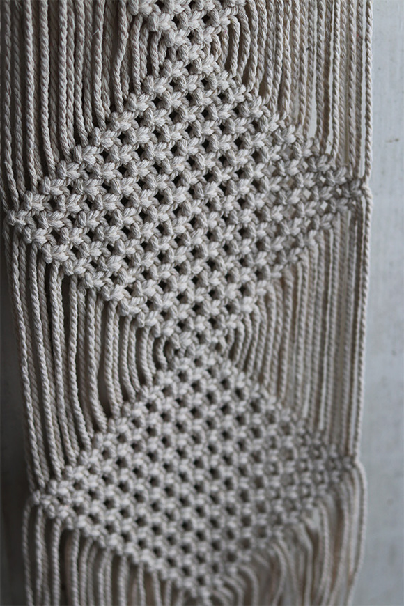 OD RĘKI dekoracja wisząca, Makrama Naturalesso, dł.75cm