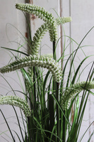 Letnia Pola, elegancka sztuczna kwitnąca trawa, wys.90cm 