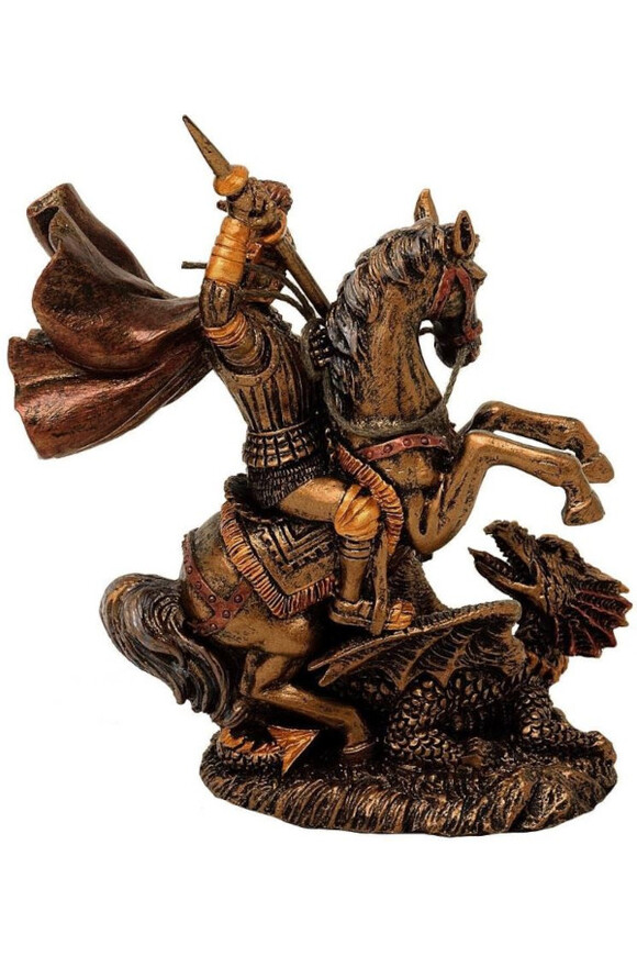 Święty Jerzy, elegancka figurka
