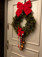 świąteczny wianek W Domu u Magdy Red