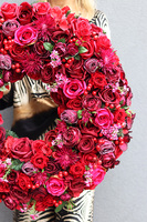 bardzo duży wianek, Czerwień Bordossa