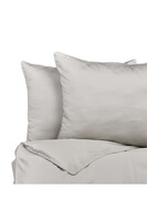 Cotton Minimal, komplet pościeli bawełnianej, ciemny beż