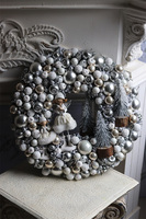 Świąteczny Spacer, świąteczny wianek dekoracyjny