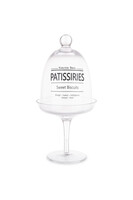  Sweets&Treats, szklana bomboniera na nodze I, wym.26x13x13cm