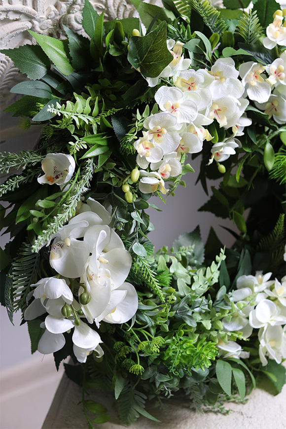 Hetra, ozdobny wianek na drzwi