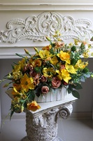 Wiosenne Rabaty, dekoracja nagrobna w skrzynce