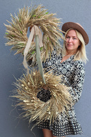 Naturella, dekoracyjny wianek z suszem