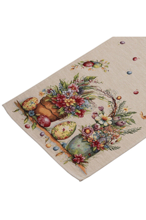 Easter World, wielkanocny bieżnik gobelinowy