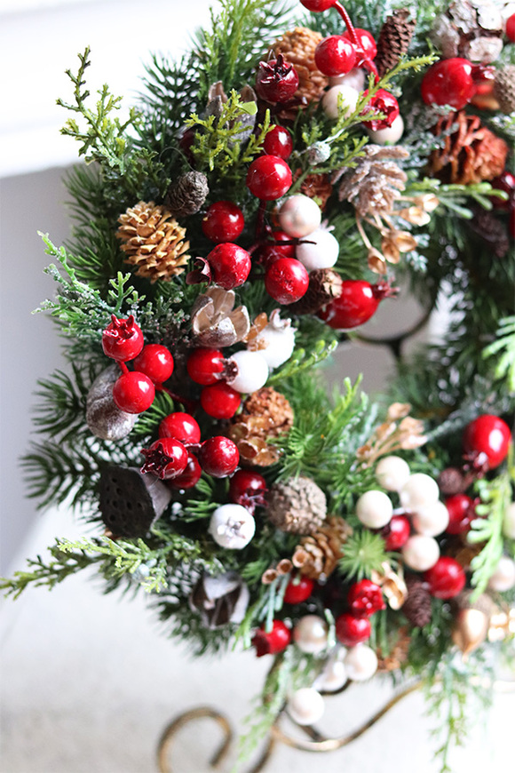 Xmas Trend, świąteczny wianek dekoracyjny