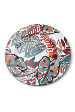 Langsa, ozdobny podtalerz ze wzorem, śr.33cm