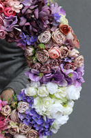 Bella bardzo duży wianek na drzwi, śr.56cm