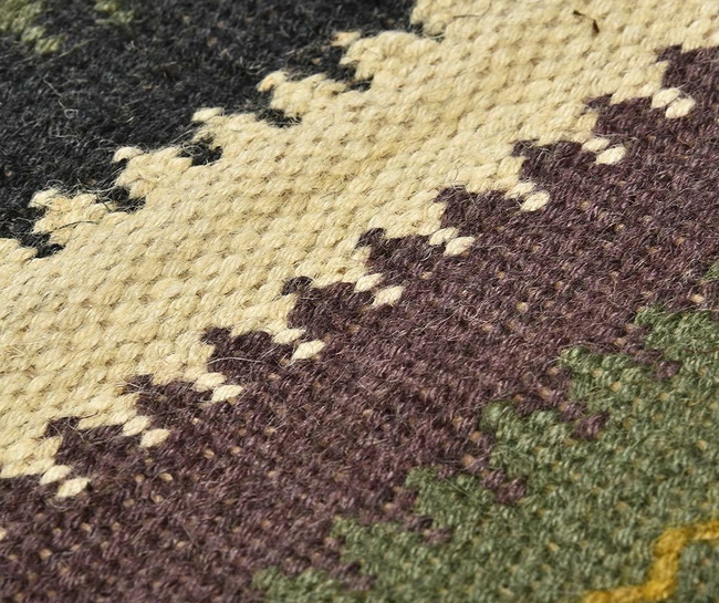 Etno, pleciony dywan 6, wym.120x180cm