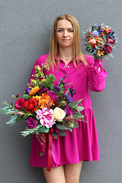 Kolorena, wianek na drzwi