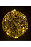 Glimmeria Gold A, kula dekoracyjna LED