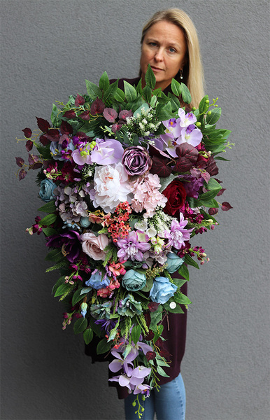 Lunemia, elegancka wiązanka nagrobna