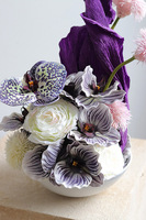 Purple Dekoris, nowoczesna kompozycja kwiatowa