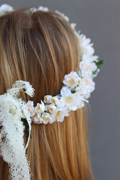 elegancki wianek na głowę Blancana, rozmiar uniwersalny