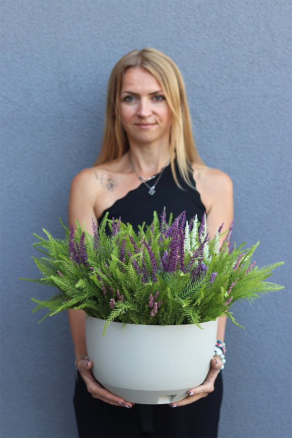 Wrzośce, komplet jesiennych dekoracji, kompozycja & wianek 