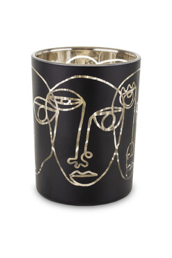 lampion świecznik Pablo 2, wym.12.5x10x10cm