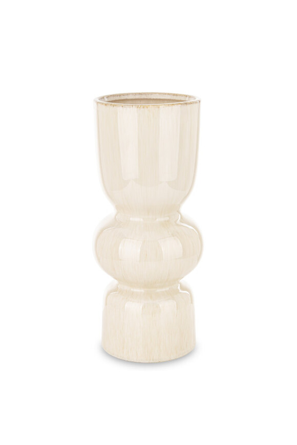Athena ceramiczny wazon biały,