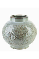 Earth Spherical, nowoczesny wazon, zielony, wym.11x22x20cm