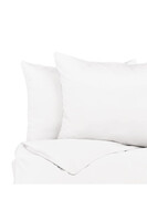 Cotton Minimal, komplet pościeli bawełnianej biel