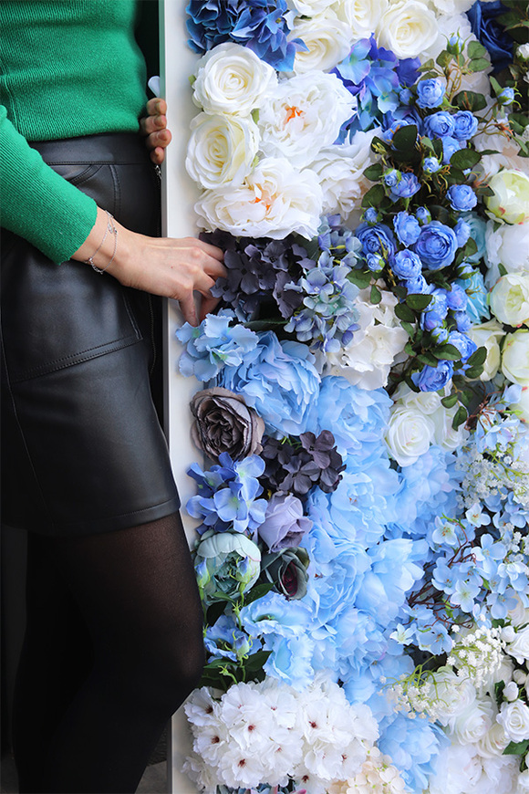 Hellera Blue, jednostronna rama dekoracyjna