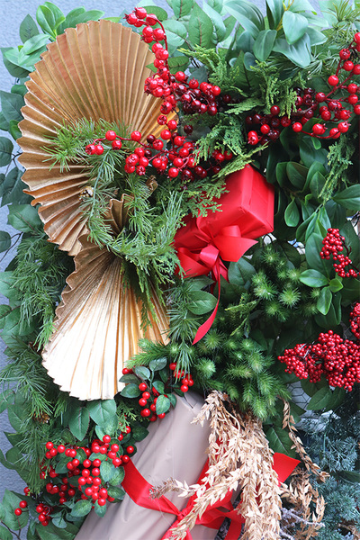 Xmas Gabinetto, dekoracyjny panel świąteczny