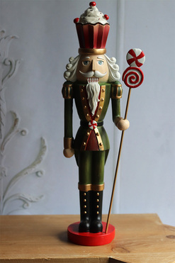 Chutney A, figurka bożonarodzeniowa dziadek do orzechów, wys.46cm