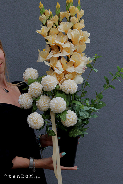  Vanilla, bukiet nagrobny we wkładzie