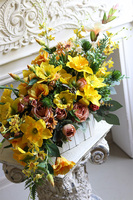 Wiosenne Rabaty, dekoracja nagrobna w skrzynce