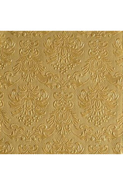 Gold, serwetki papierowe złote, 33x33cm, 20szt