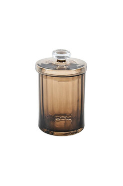 Bomboniera szklana Topaz 1, wym.12,5x12,5x18,5cm