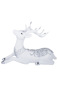 Ornamentis Reindeer, świąteczna figurka renifer B, wys.16.5cm