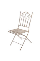 Denton, metalowe krzesło ogrodowe