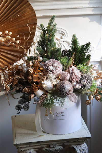 Jerusalem Gold, flowerbox świąteczny