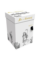 Alice in Wonderland, porcelanowy mlecznik i cukiernica