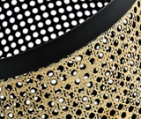 boho osłonka metal, wym.30x30x30cm