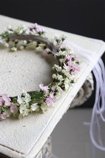 Delicato wianek na głowę uniwersalny dorosły